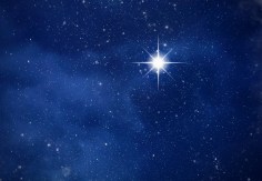 Amazing,Polaris,In,Deep,Starry,Night,Sky,,Space,With,Stars